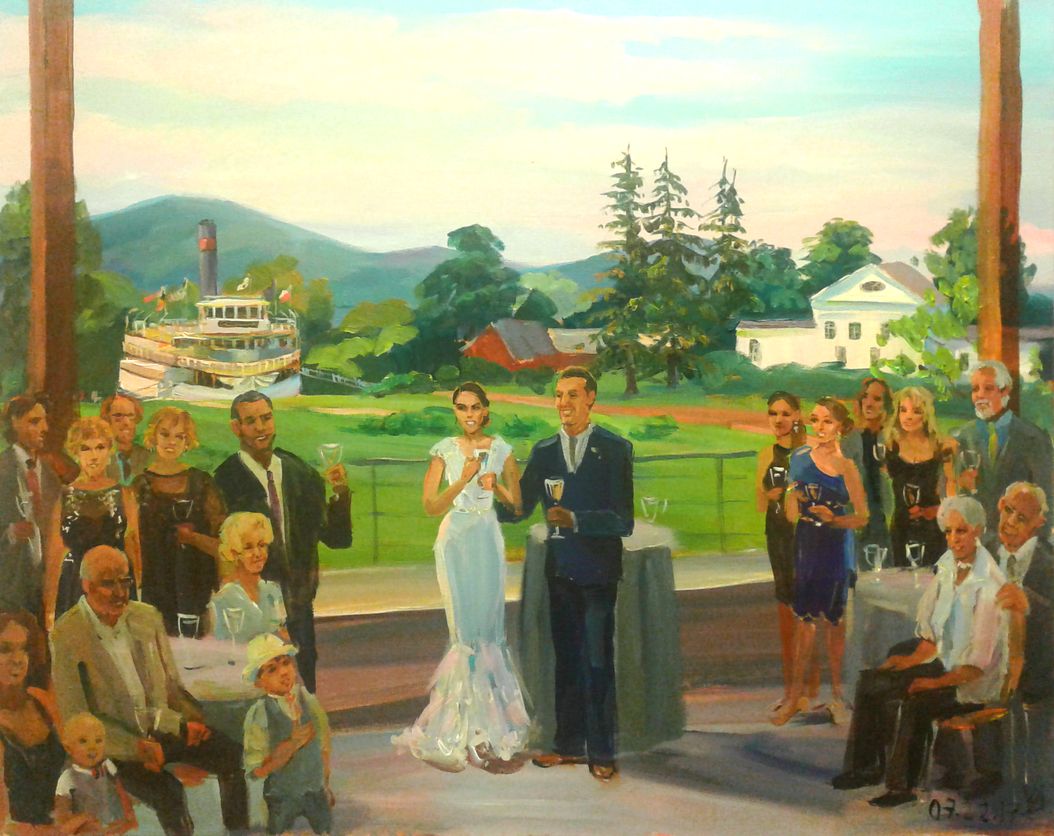 Wedding Painting by Vesna - Favors & Gifts - Attleboro, MA